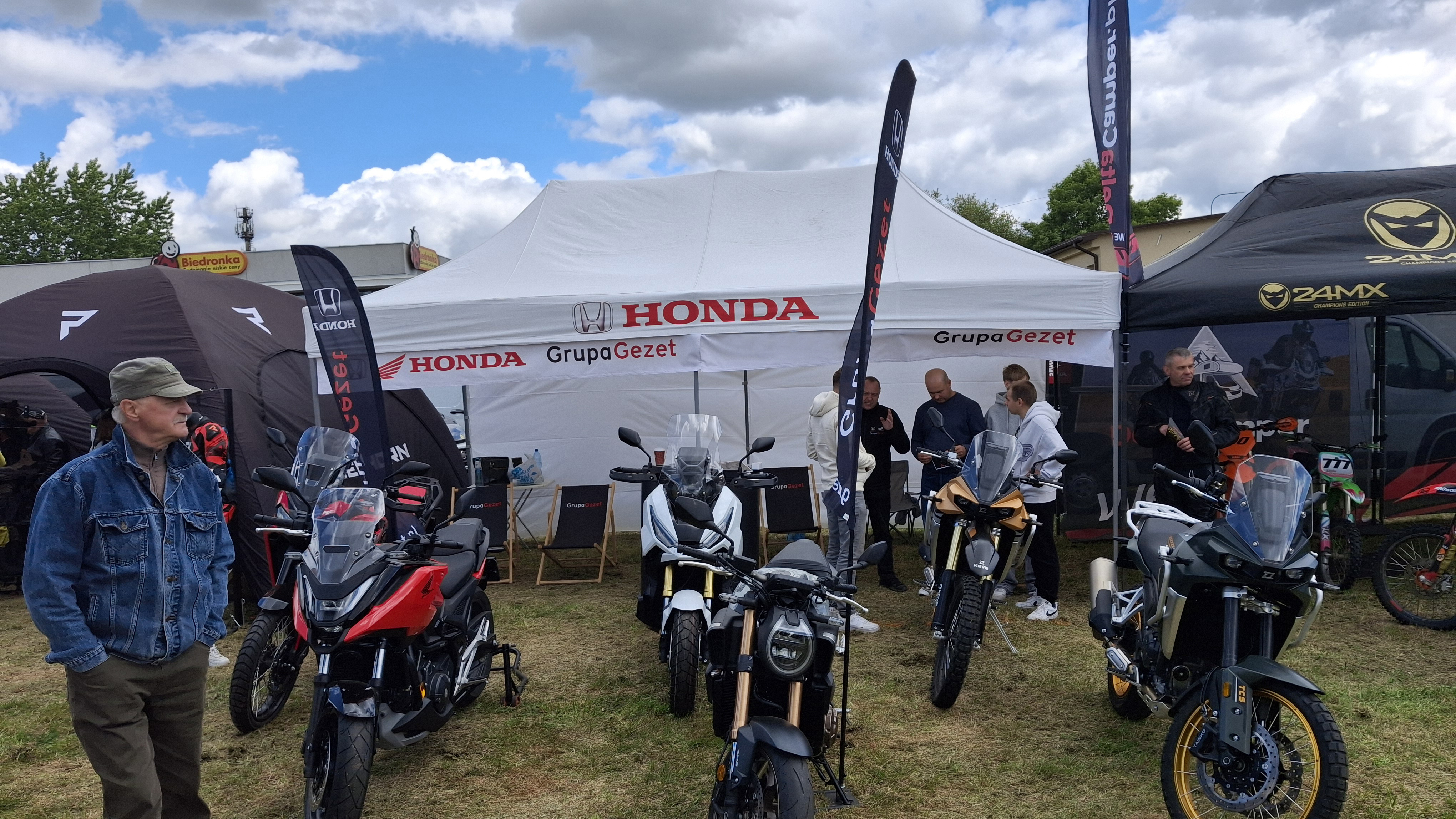Honda Szczecin na Eska Rider Show